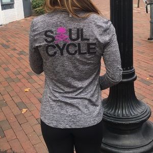 Nike x SoulCycle Element DriFit 1/4Zip Long Sleeve